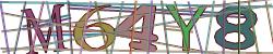 Darstellung des Captcha-Codes.