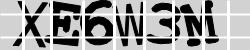 Darstellung des Captcha-Codes.
