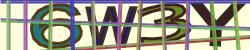 Darstellung des Captcha-Codes.
