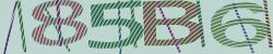 Darstellung des Captcha-Codes.