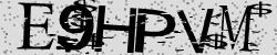 Darstellung des Captcha-Codes.