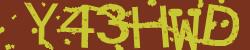 Darstellung des Captcha-Codes.