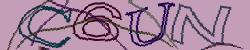 Darstellung des Captcha-Codes.