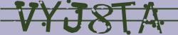 Darstellung des Captcha-Codes.