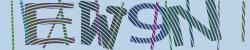 Darstellung des Captcha-Codes.