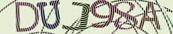 Darstellung des Captcha-Codes.