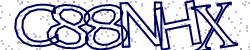 Darstellung des Captcha-Codes.