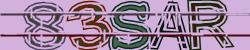 Darstellung des Captcha-Codes.