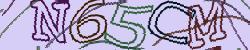 Darstellung des Captcha-Codes.
