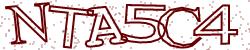 Darstellung des Captcha-Codes.