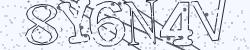 Darstellung des Captcha-Codes.