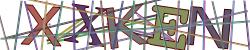 Darstellung des Captcha-Codes.