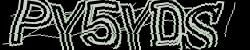 Darstellung des Captcha-Codes.