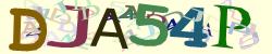 Darstellung des Captcha-Codes.