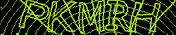 Darstellung des Captcha-Codes.
