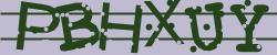 Darstellung des Captcha-Codes.