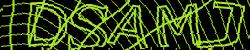 Darstellung des Captcha-Codes.