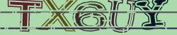 Darstellung des Captcha-Codes.