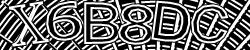 Darstellung des Captcha-Codes.