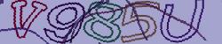 Darstellung des Captcha-Codes.