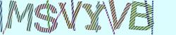Darstellung des Captcha-Codes.
