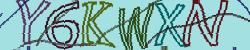 Darstellung des Captcha-Codes.