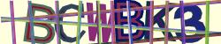 Darstellung des Captcha-Codes.