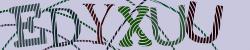 Darstellung des Captcha-Codes.