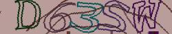 Darstellung des Captcha-Codes.