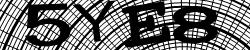 Darstellung des Captcha-Codes.