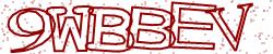 Darstellung des Captcha-Codes.