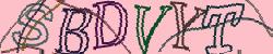 Darstellung des Captcha-Codes.