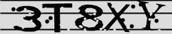 Darstellung des Captcha-Codes.