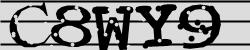 Darstellung des Captcha-Codes.