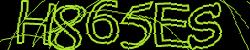 Darstellung des Captcha-Codes.