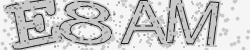 Darstellung des Captcha-Codes.