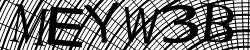 Darstellung des Captcha-Codes.