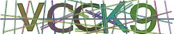 Darstellung des Captcha-Codes.