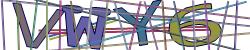 Darstellung des Captcha-Codes.