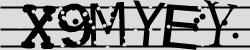 Darstellung des Captcha-Codes.