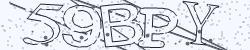 Darstellung des Captcha-Codes.