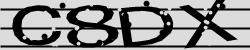 Darstellung des Captcha-Codes.