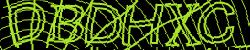 Darstellung des Captcha-Codes.