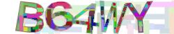 Darstellung des Captcha-Codes.