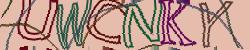 Darstellung des Captcha-Codes.