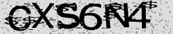 Darstellung des Captcha-Codes.