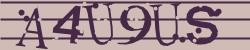 Darstellung des Captcha-Codes.