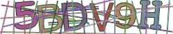 Darstellung des Captcha-Codes.