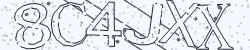 Darstellung des Captcha-Codes.
