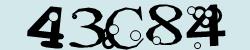 Darstellung des Captcha-Codes.